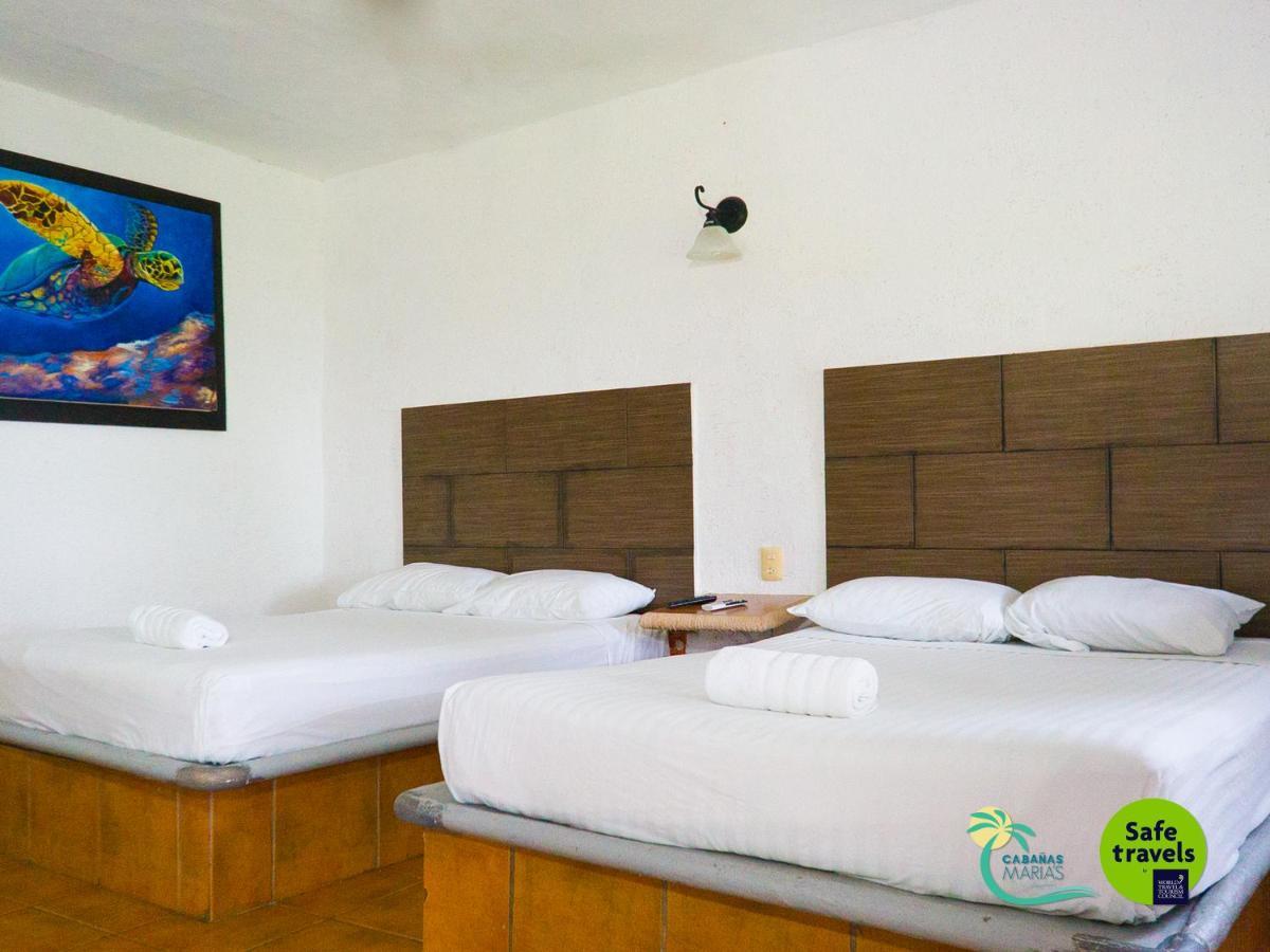 Cabanas Marias Lakefront Hotel Bacalar Buitenkant foto