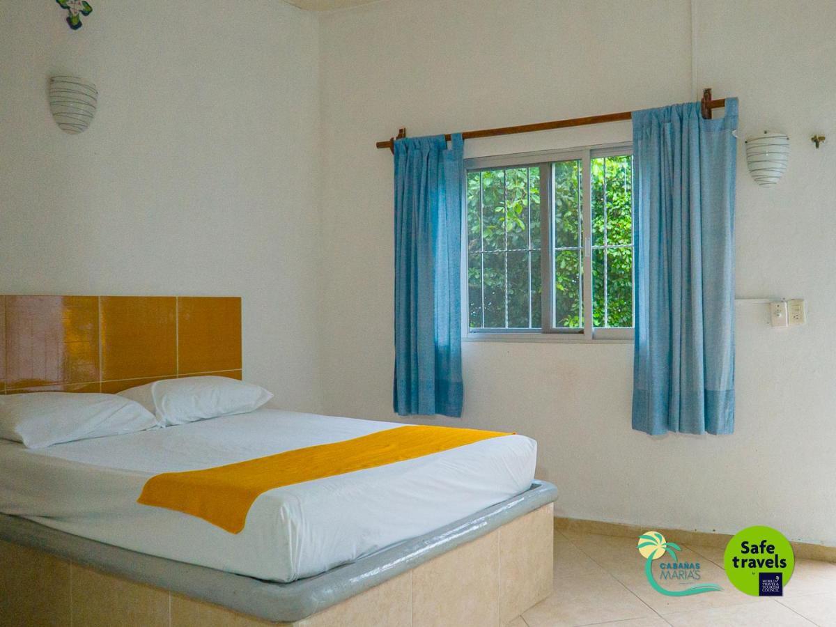 Cabanas Marias Lakefront Hotel Bacalar Buitenkant foto
